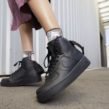 Кецове и обувки Nike Air Force 1 High Черно | DD9624-001, 3