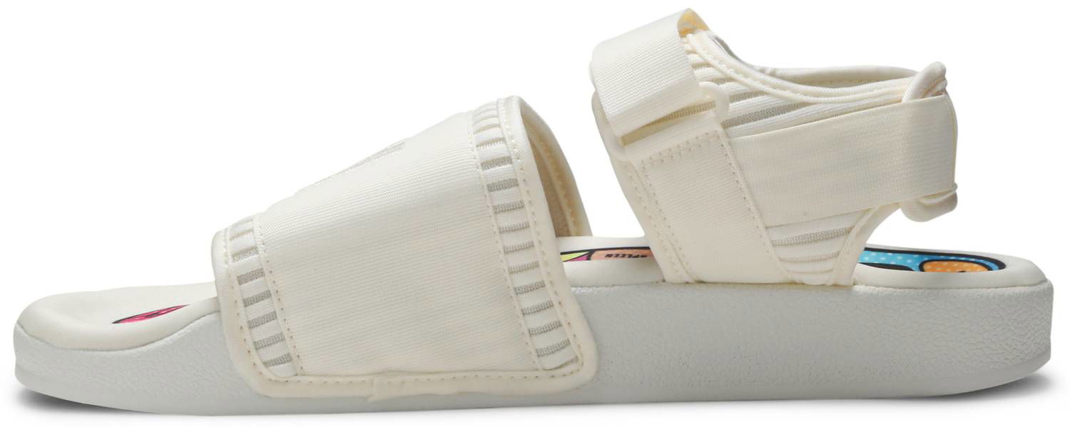 Кецове и обувки adidas Originals Pharrell x Adilette 2.0 Sandal "Cream White" Бяло | EG7831, 0