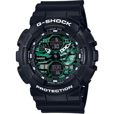 Часовник CASIO G-Shock GA-140MG-1AER Черно | GA-140MG-1AER, 0