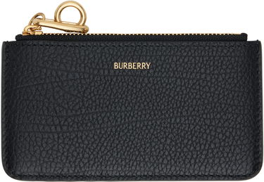 Портфейл Burberry Leather Card Holder Черно | 81023171, 0