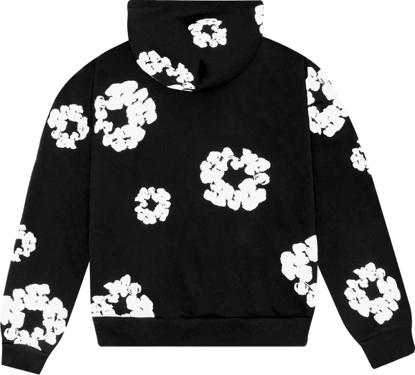 Суитчър Denim Tears Denim Tears Cotton Wreath Hoodie M Черно | 301-010-30-BLACK, 1