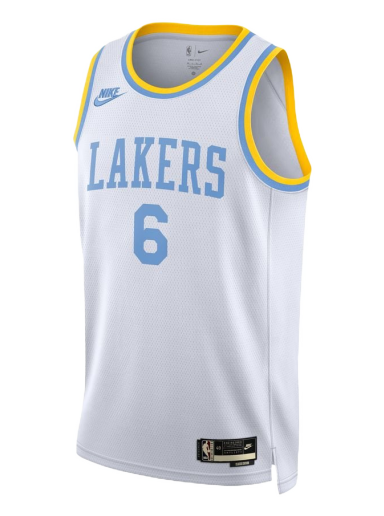 Фланелка Nike NBA Dri-FIT Los Angeles Lakers HWC 2022 Swingman Jersey Бяло | DO9448-101