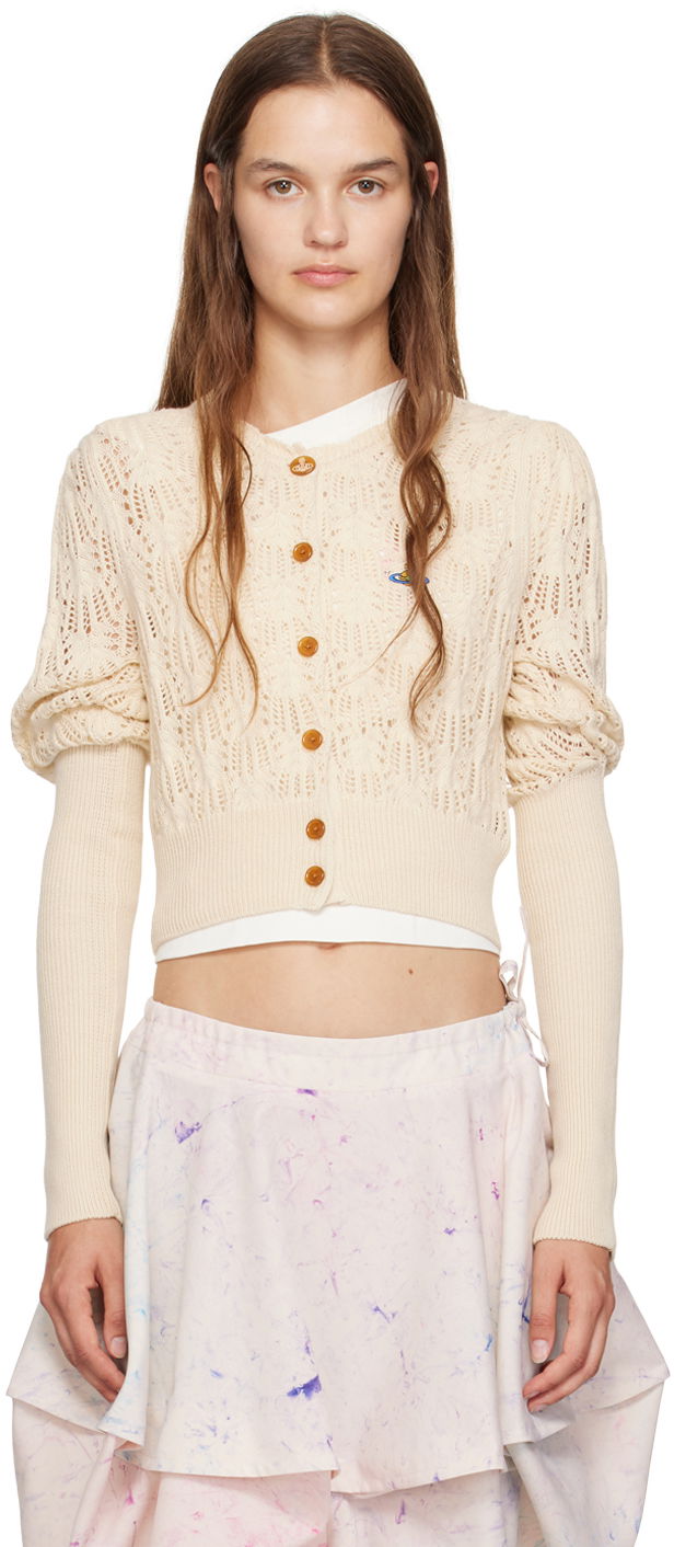 Samantha Cropped Knit Cardigan