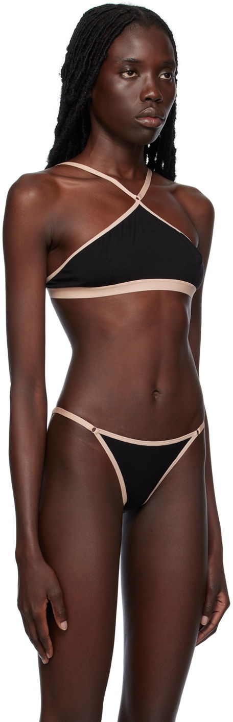 Сутиен Baserange Cross Strap Bra Черно | BRLI-BL-AU23, 1