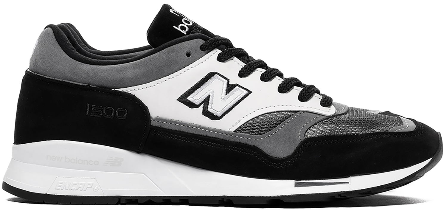 Кецове и обувки New Balance Junya Watanbe x 1500 "White Black Grey" Черно | M1500JWM, 0