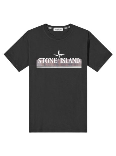 Тениска Stone Island Tricromia Print Tee Сиво | 76152NS92-V0065