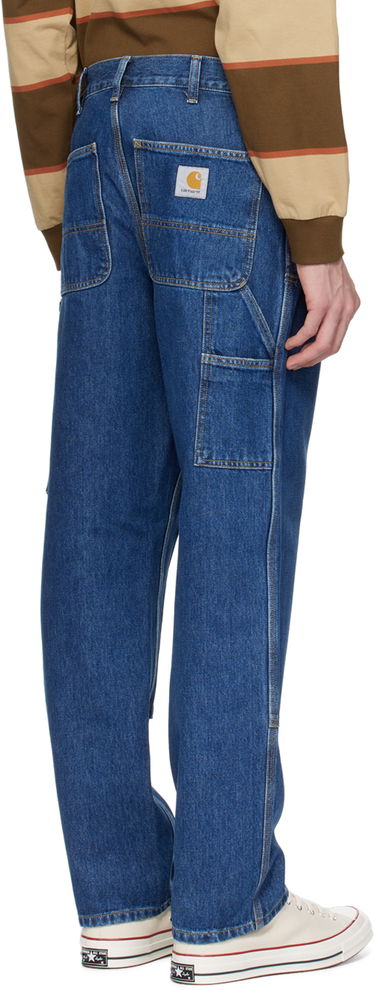 Дънки Carhartt WIP Double Knee Denim Jeans Синьо | I032699, 2