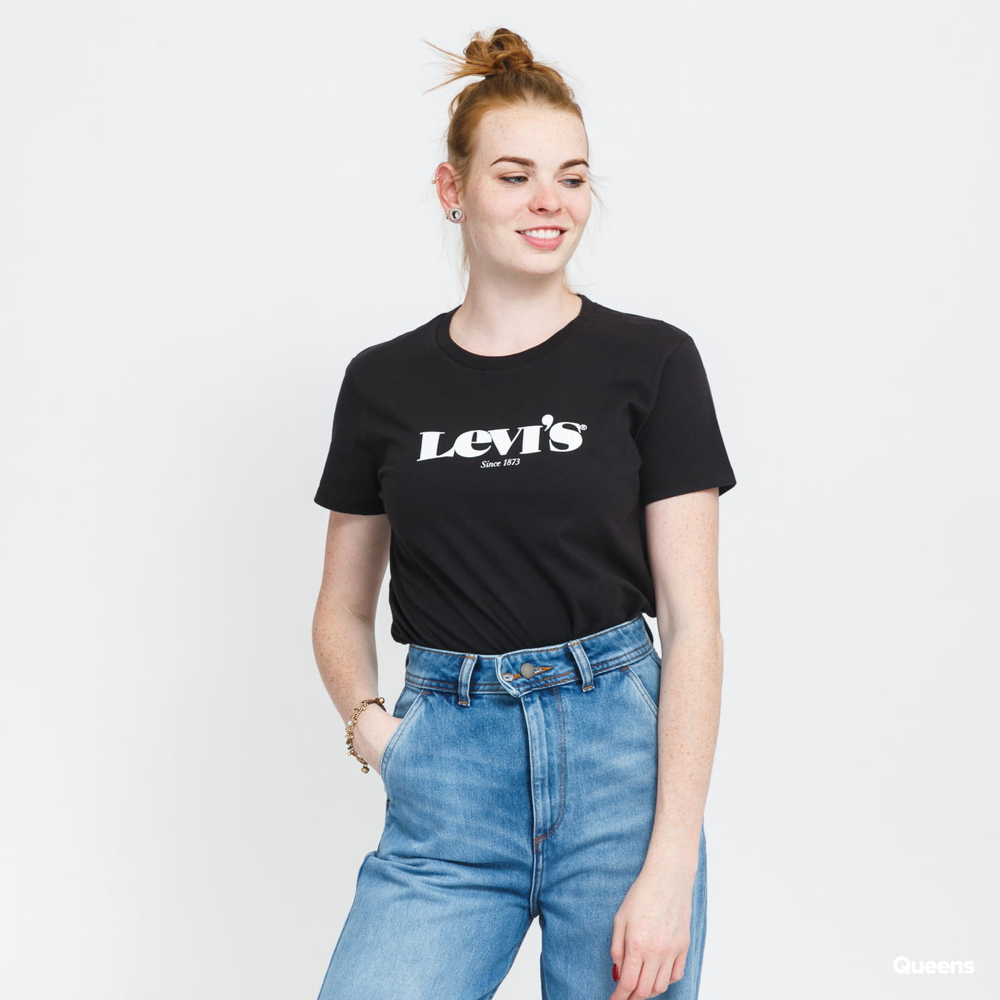 Тениска Levi's The Perfect Черно | 17369-1250, 0