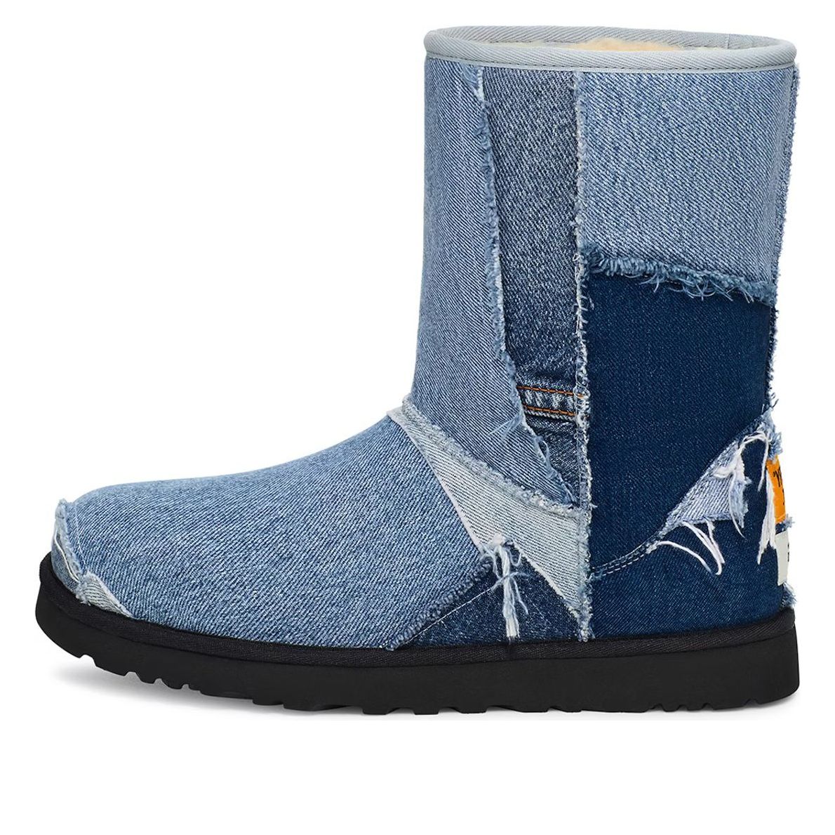 Кецове и обувки UGG Gallery Dept. Classic Short Denim Boots Синьо | 1169991-BLU, 0