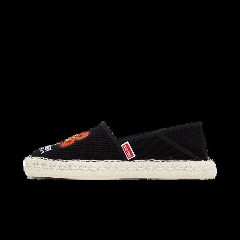 Кецове и обувки KENZO Paris Boke Flower Espadrilles "Black" Черно | FD65ES020F76