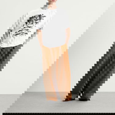 Тениска YMC YMC Triple Mountains T-Shirt, Size Small Бяло | P6ZAE-10, 4