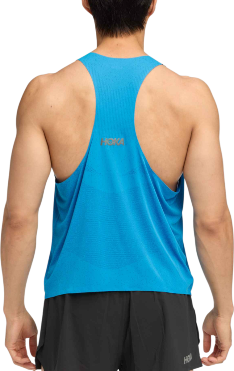 Потник Hoka One One Hoka Race Day Singlet Синьо | 1164154-hkb, 1