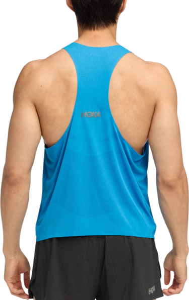 Потник Hoka One One Hoka Race Day Singlet Синьо | 1164154-hkb, 1