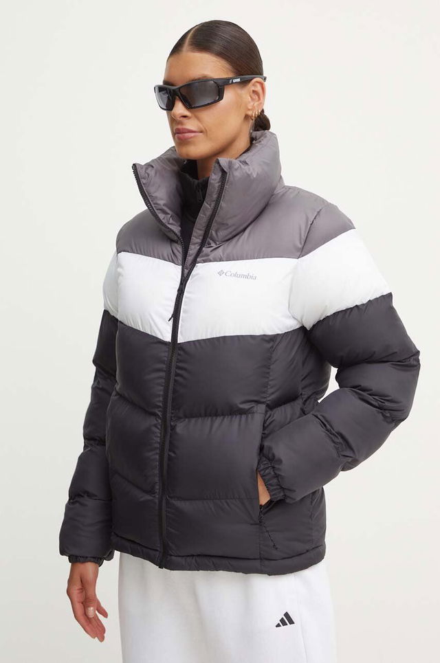 Colorblock Puffer Jacket