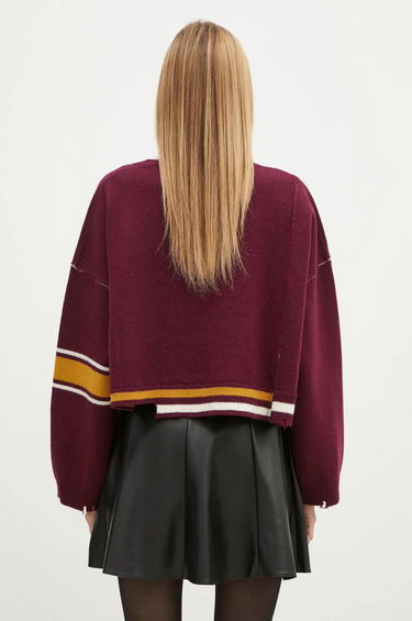 Пуловер Ambush Damaged Rib V-Neck Sweater Лилаво | BWHD002F24KNI0012846, 2