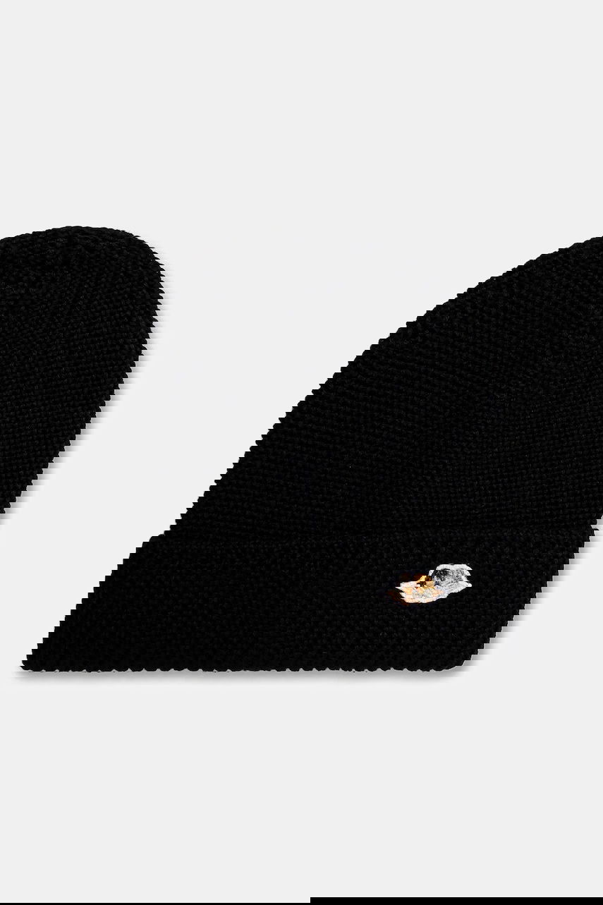 Шапка Fiorucci Wool Blend Angel Patch Beanie Черно | W02FPAHA216KN03BK01, 0