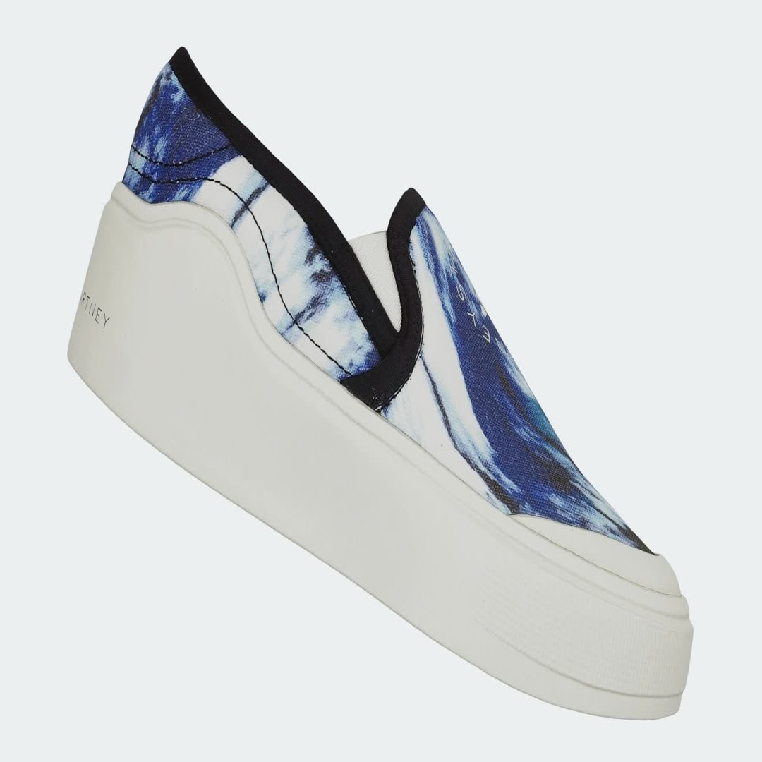 Кецове и обувки adidas Performance Stella McCartney Court Синьо | HP3206, 1