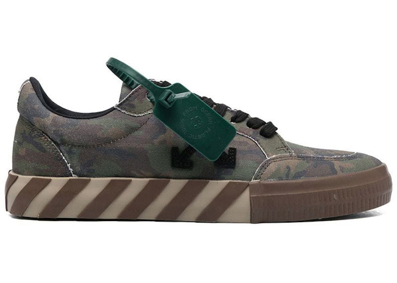 Кецове и обувки Off-White Vulc Low Camouflage Brown Сиво | OMIA085F22FAB0045610, 0