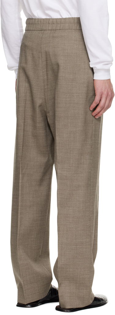 Панталони Fear of God Virgin Wool Drawstring Straight Trousers Кафяво | FG25FW65-650TRW-288, 2