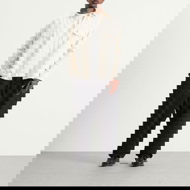 Риза Universal Works Sid Flannel CPO Shirt Бежово | P33063-ECR, 5