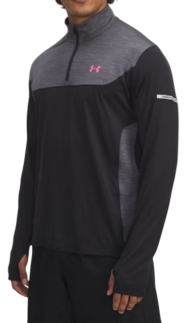 Суитчър Under Armour Tech Utility Performance 1/4 Zip Top with Thumbholes Черно | 6004963-001, 0