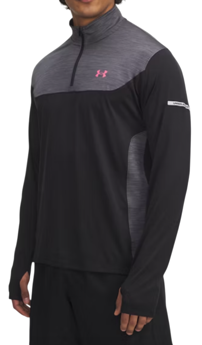 Суитчър Under Armour Tech Utility Performance 1/4 Zip Top with Thumbholes Черно | 6004963-001