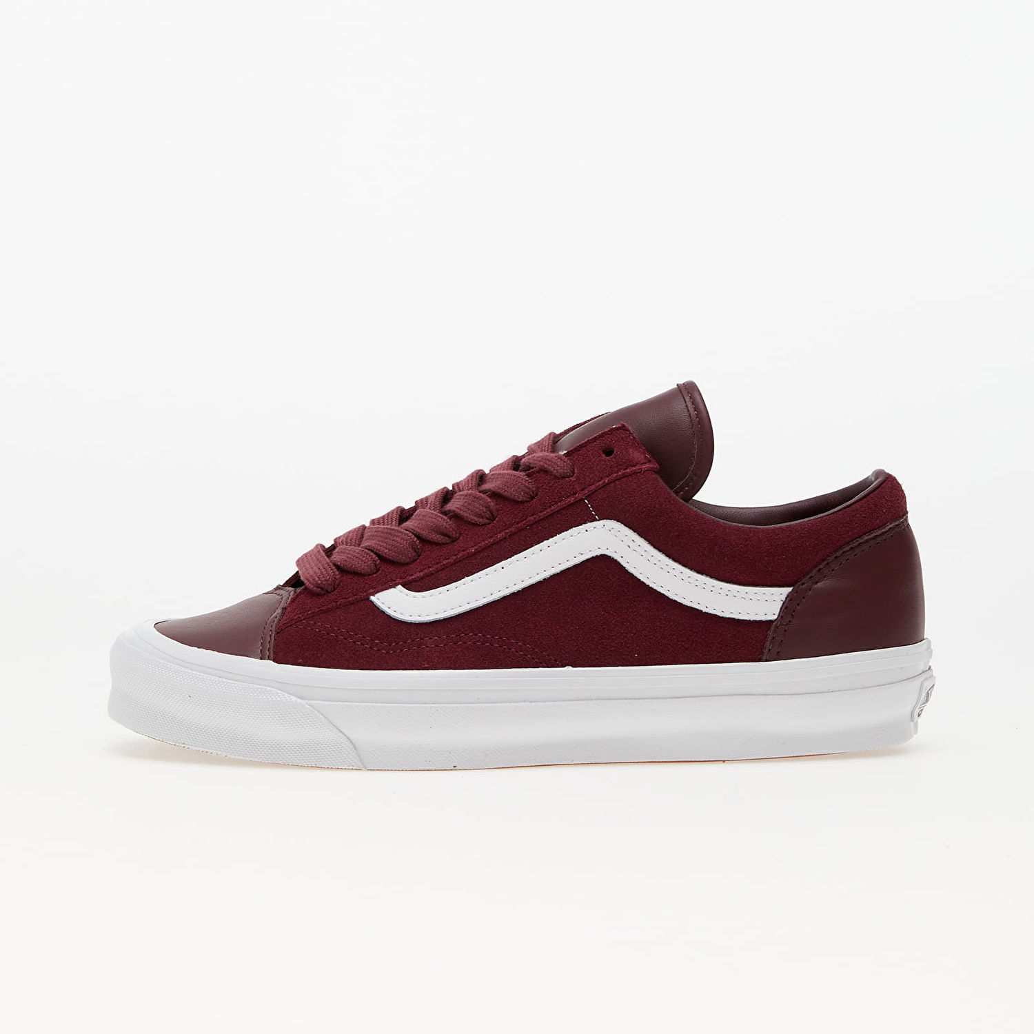 Кецове и обувки Vans Vault OG Style 36 LX Suede/ Leather Port Бургунди | VN000C4RPRT1, 1