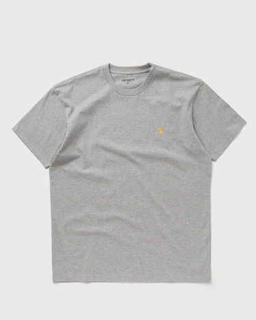 Тениска Carhartt WIP Short Sleeve Chase Embroidered Logo T-Shirt Сиво | I026391-00M.XX, 0
