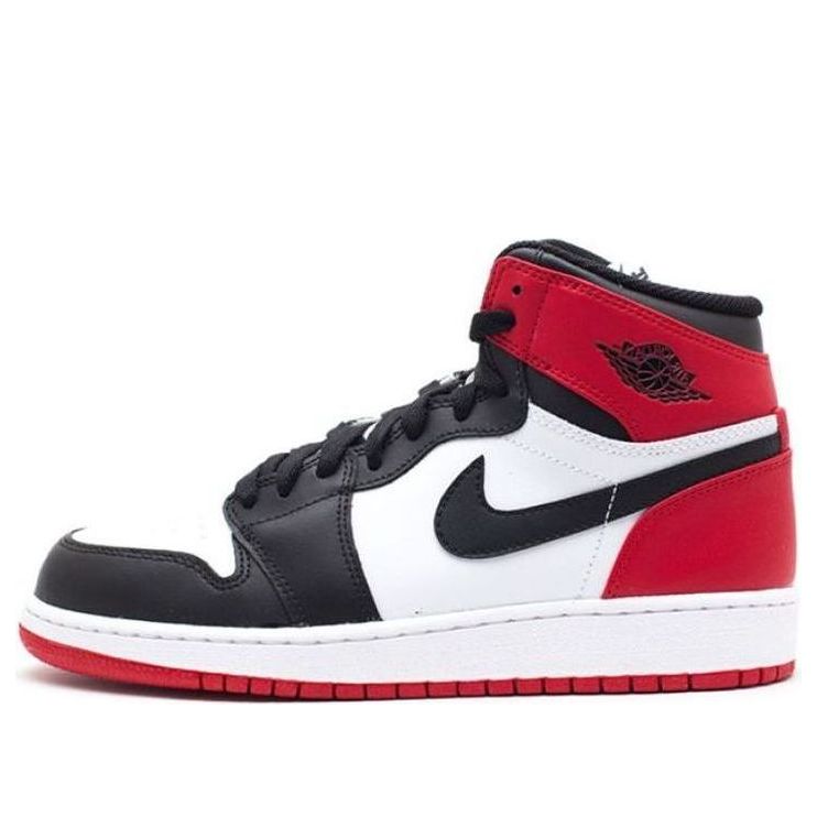 Облекло Jordan Air Jordan 1 Retro High OG Black Toe Бяло | 575441-184