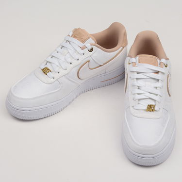 Кецове и обувки Nike Air Force 1 Low '07 Lux ''Basketball Print'' W Бяло | 898889-102, 2