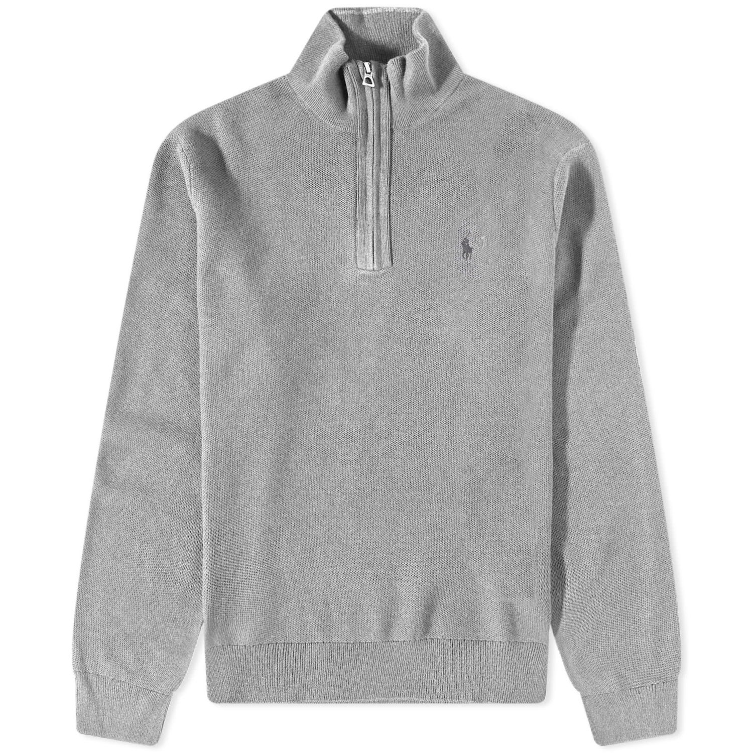 Пуловер Polo by Ralph Lauren Quarter-Zip Andover Сиво | 710914236009, 0