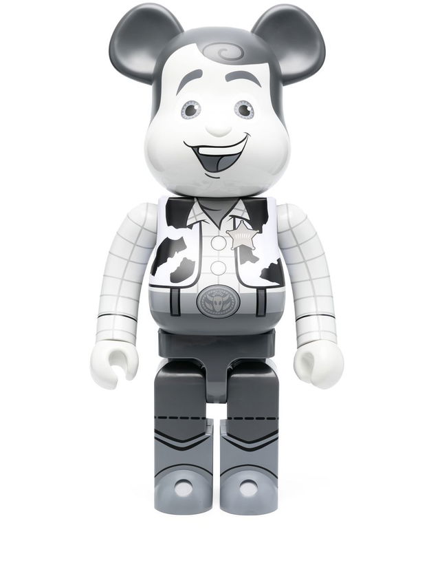 Be@rbrick Woody B&W figure - Grey