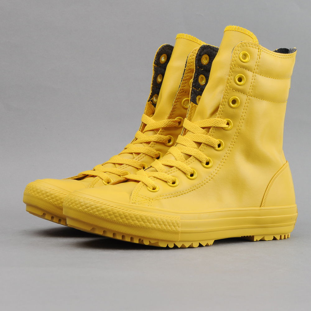 Кецове и обувки Converse Chuck Taylor All Star Hi-Rise Boot Rubber Жълто | c549589, 0
