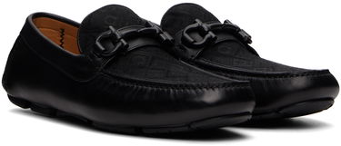 Кецове и обувки FERRAGAMO Salvatore Ferragamo Gancini Ornament Loafers Черно | 775576, 3
