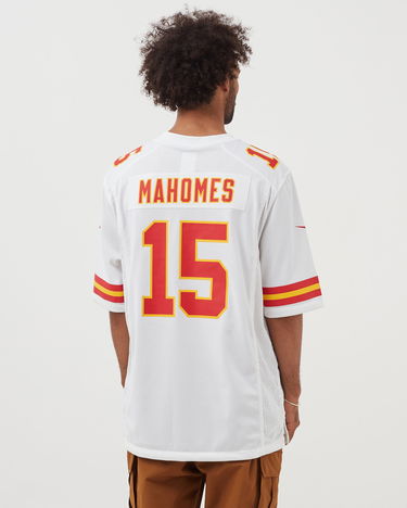 Фланелка Nike NFL Road Game Kansas City Chiefs Patrick Mahomes 15 Jersey Бяло | 67NM-KCGR-7GF-2PA, 4