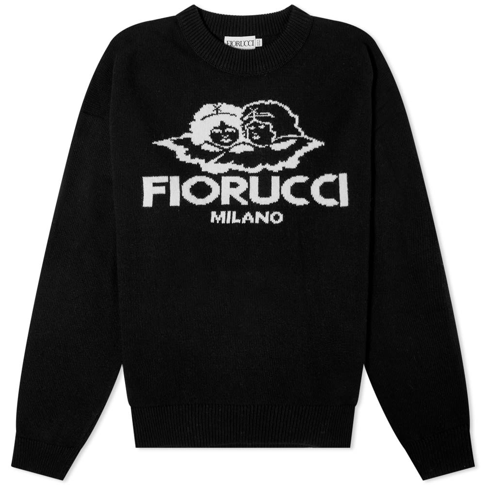 Пуловер Fiorucci Milano Angels Knit Jumper Черно | W14KINT1WBK, 0