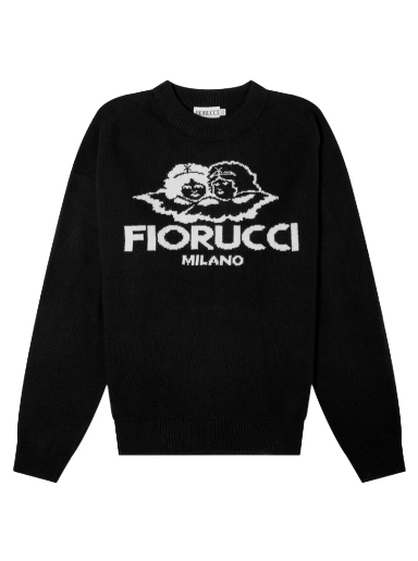 Пуловер Fiorucci Milano Angels Knit Jumper Черно | W14KINT1WBK