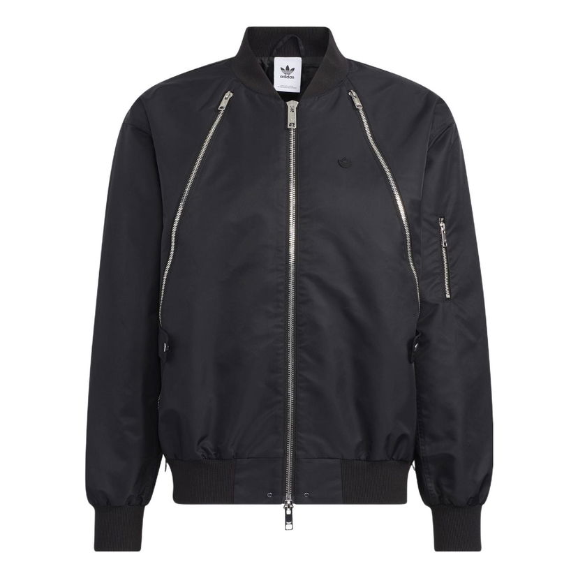 Яке бомбър adidas Originals Originals Zipper Bomber Jacket Черно | HL6492