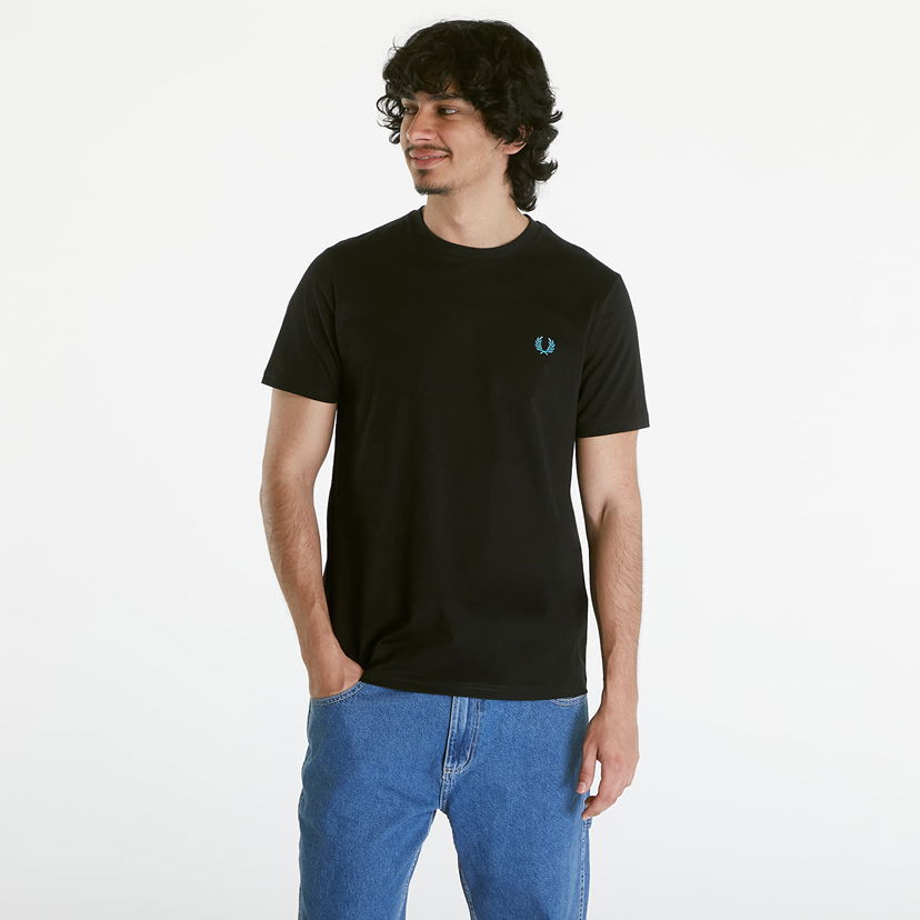 Тениска Fred Perry Print T-shirt Black Черно | M7831 102