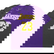 NBA James LeBron Lakers Short Sleeve Jersey