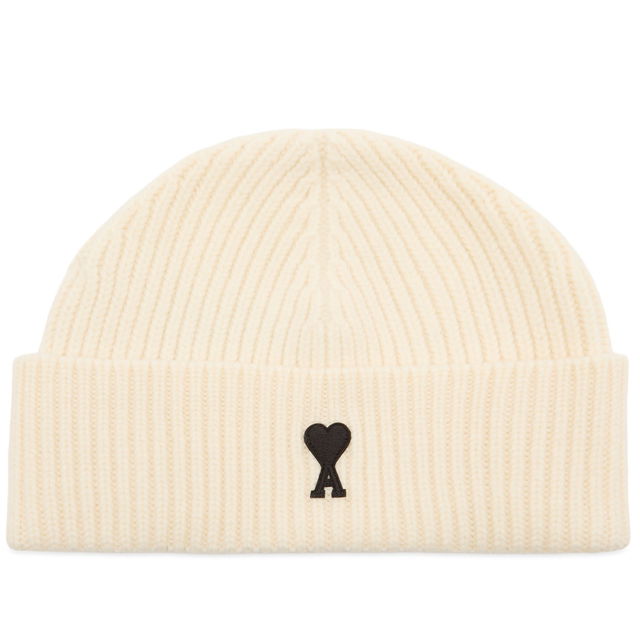 AMI Paris Felted Merino Wool Beanie