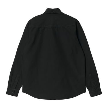 Риза Carhartt WIP L/S Bolton Shirt "Black garment dyed" Черно | I030238_89_GD, 6