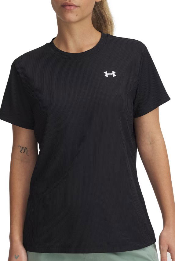Тениска Under Armour Under Armour Tech Rib SSC T-Shirt Черно | 1389852-001