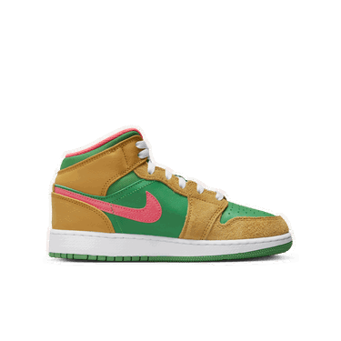 Кецове и обувки Jordan Air Jordan 1 Mid SE GS "Wheat Watermelon" Многоцветен | DX4365-700, 4