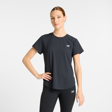 Тениска New Balance New Balance Race Day Ultra Light T-Shirt Черно | wt51227-bk, 2