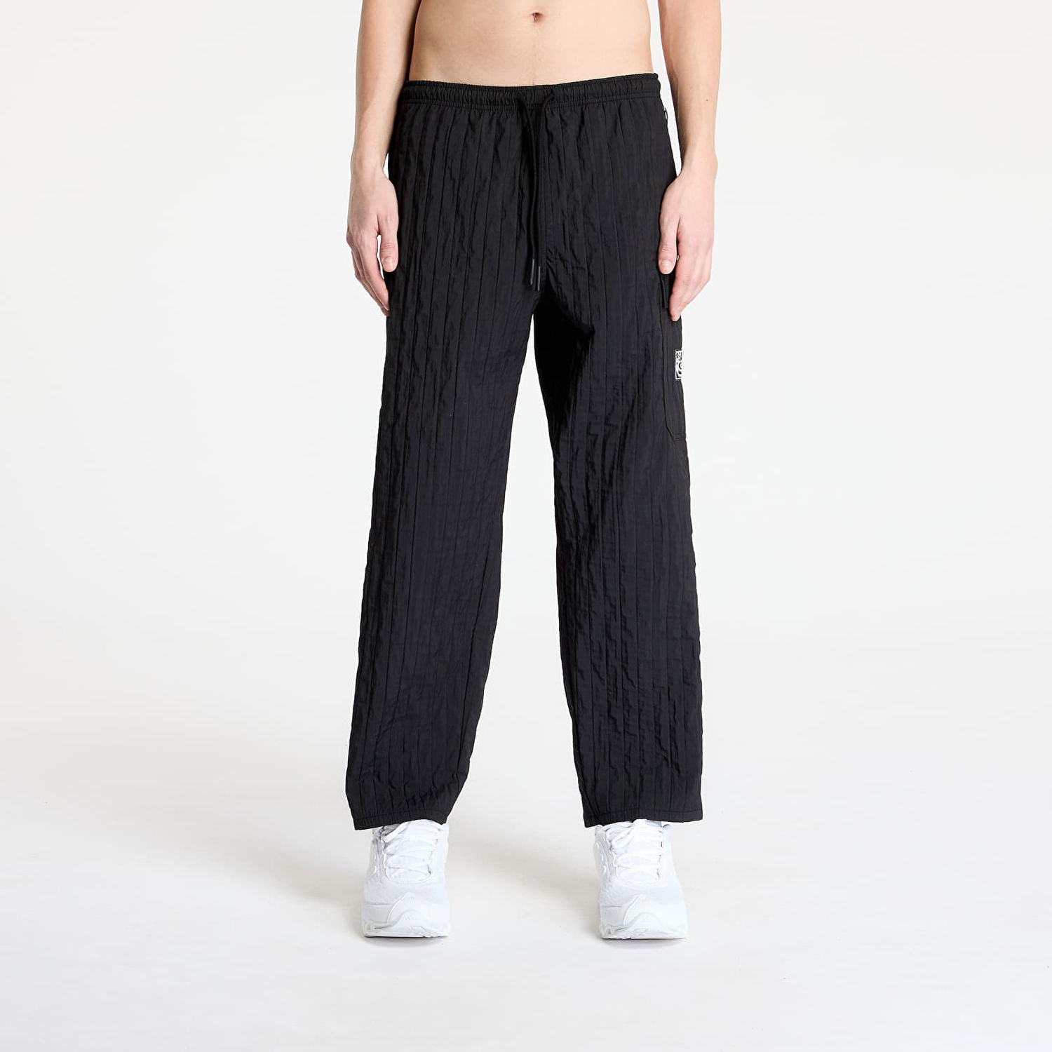 Спортни панталони Pleasures PLEASURES Rescue Pleated Cargo Pants Черно | P25SP037 BLACK, 0