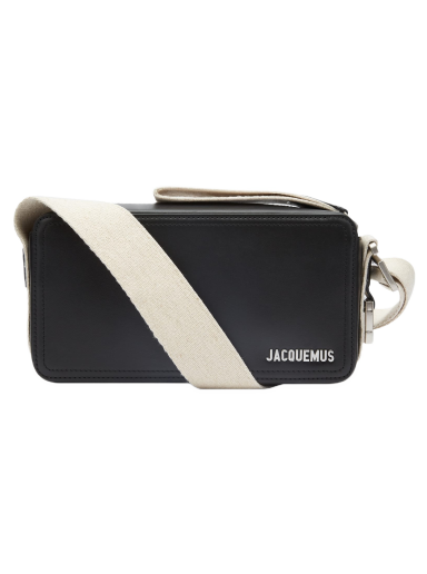 Чанта през рамо Jacquemus Le Cuerda Horizontal Bag Черно | 23E235BA092-3061-990