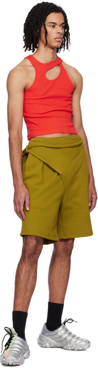 Къси панталони Ottolinger Ottolinger Wrap Shorts Зелено | 1503702, 3