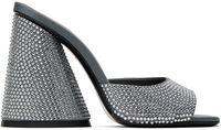 The Attico Luz Crystal-Embellished Heeled Sandals
