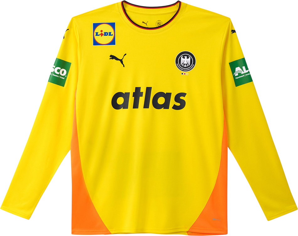 Фланелка Puma DHB Long-Sleeved Goalkeeper Jersey Жълто | 787368-04, 0